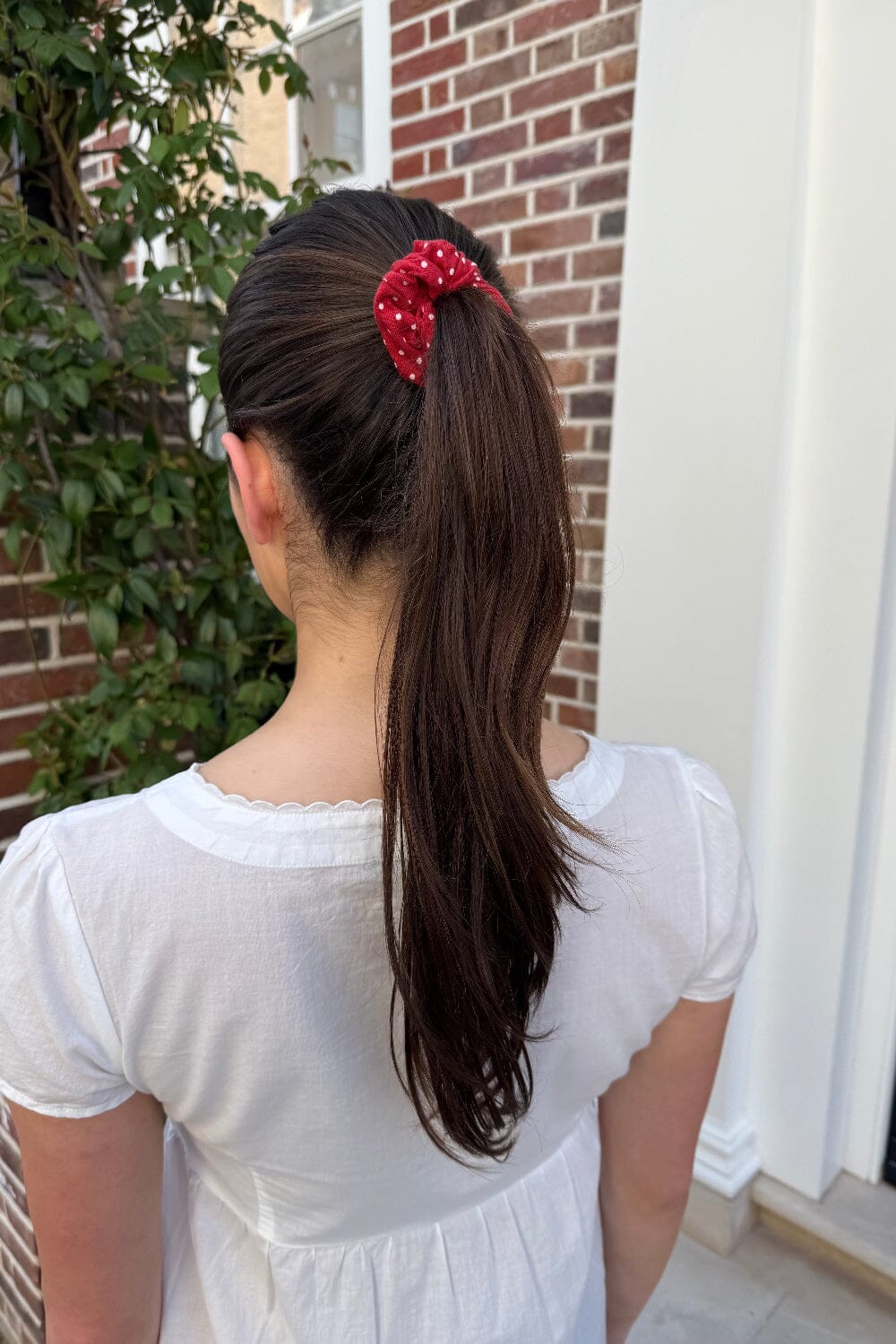 Polka Dots Scrunchie