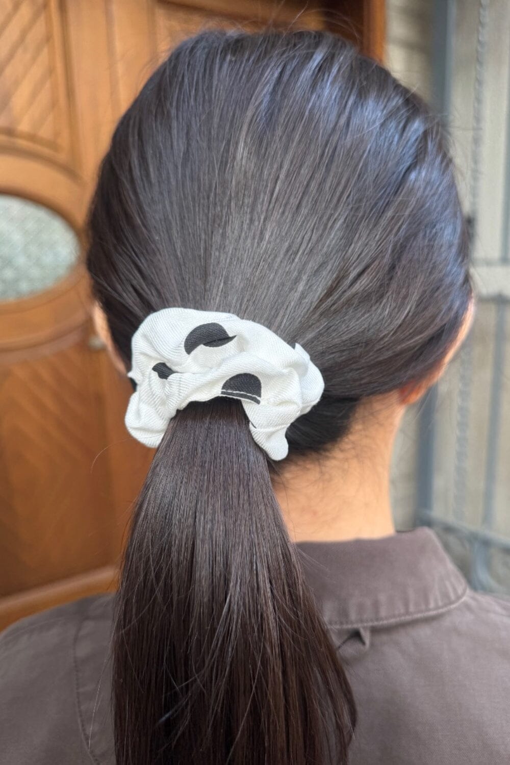 Polka Dots Scrunchie