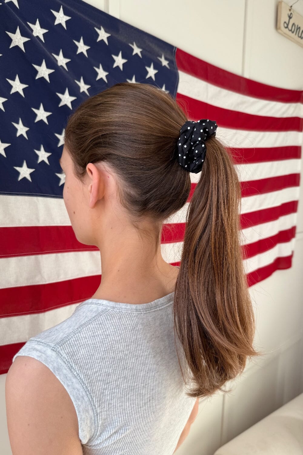 Polka Dots Scrunchie
