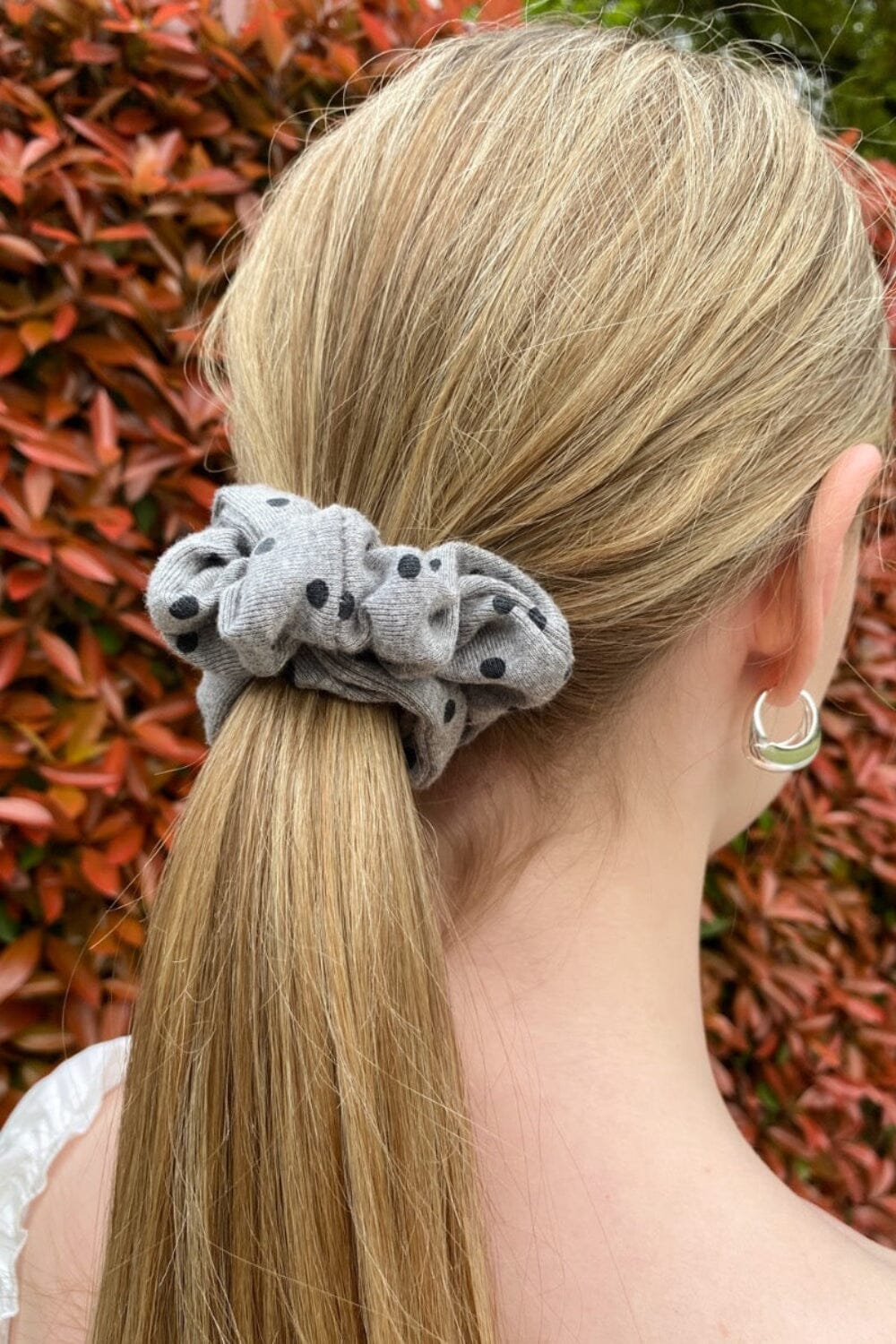 Polka Dots Scrunchie