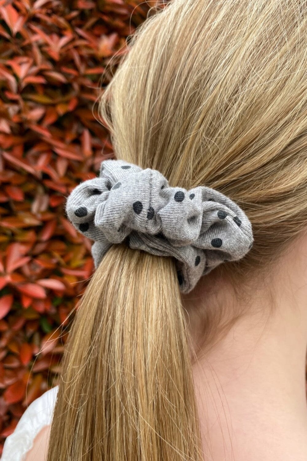 Polka Dots Scrunchie